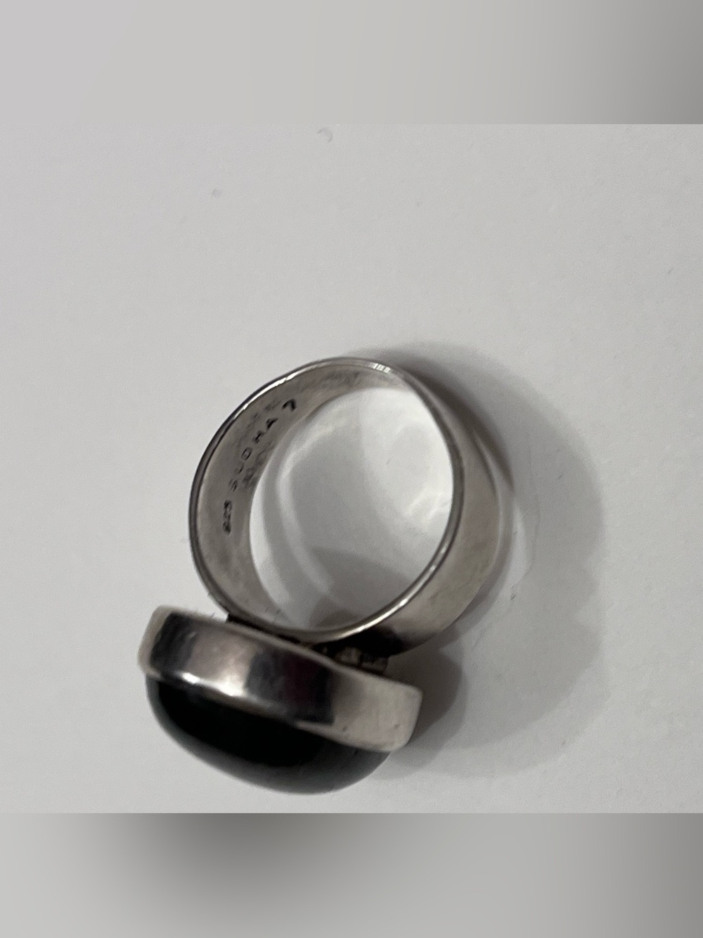 Labradorite ring. - Picture 5 of 6